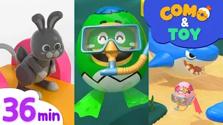 Como | 2022 Summer Best Ver2 36min | Learn colors and words | Como Kids TV