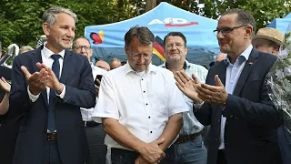 Feiern mit Höcke: Das sagen die Leute in Sonneberg zum AfD-Wahlsieg