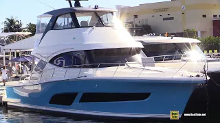 2022 Riviera 50 Sports Motor Yacht - Walkaround Tour - Debut at 2021 Fort Lauderdale Boat Show