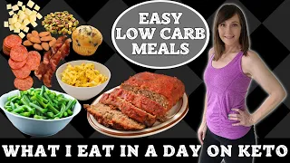 What I Eat In A Day On Keto | Easy Dirty Keto Recipes