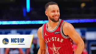 Stephen Curry MIC'D UP at 2024 NBA All-Star Game