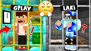 GPLAY I LAKI TRAFIAJĄ DO WIĘZIENIA NOOB i PRO W MINECRAFT?! GPLAY & LAKI