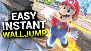 Easy Instant Walljump (Smash Ultimate)