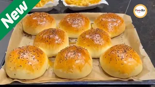 Meat Bread Recipe (Without Oven) | Better Than Bakery| Chicken Cheese Bread Foodietastyrecipe