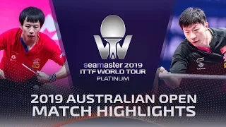 Ma Long vs Lin Gaoyuan | 2019 ITTF Australian Open Highlights (1/4)