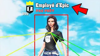 J'ai PRÉTENDU être un EMPLOYÉ d'Epic Games avec des HACKS sur Fortnite... (ça a marché)