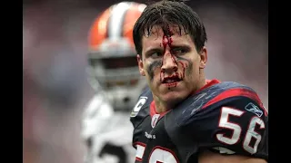 Who Remembers👀: Brian Cushing HEADBUTTING a player without a helmet🩸#shorts #blood #nfl