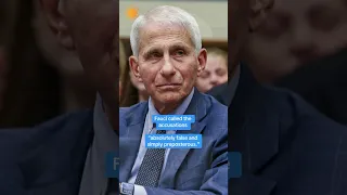 Dr. Anthony Fauci testifies before House panel investigating COVID-19 origins #shorts