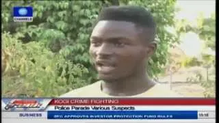 Kogi Police Parade Different Faces Of Crime