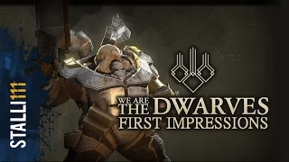 Many, Many Dwarven Deaths - We Are The Dwarves First Impressions (PC First Look Gameplay)