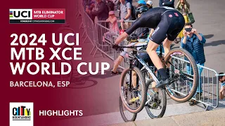Highlights | 2024 UCI Mountain Bike Eliminator World Cup Barcelona (ESP)