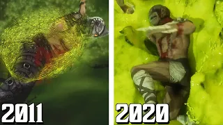 Shokan Falling Into The Deadpool vs Tarkatan Falling Into The Deadpool Comparison! (2011-2020)