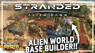 EXCELLENT Base Builder!! - Stranded: Alien Dawn FULL RELEASE - Colony Sim Management Game[sponsored]