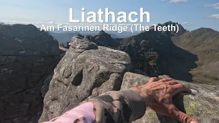 Mighty & Serene Liathach Am Fasarinen Ridge (The Teeth) Intense Traverse The Hiker Bikerz Adventure