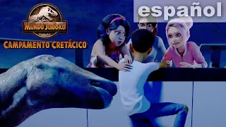 Perseguidos por Ouranosaurios | Jurassic World: Campamento Cretácico | NETFLIX