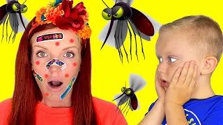 Martin and Monica vs mosquitoes in our house and more funny stories for kids