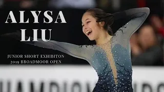 Alysa Liu Junior Short Exhibition 2019 Broadmoor Open