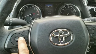 How to reset a maintenance light on a 2019 Toyota Camry