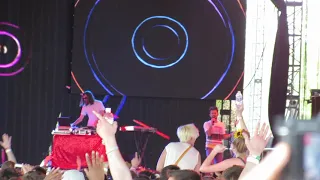 Breakbot - "Baby I'm Yours" (feat. Irfane) & "A Thing for Me" (tidbit) @ Coachella 4/13/2012