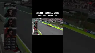 George Russell Wins The Sao Paulo Grand Prix