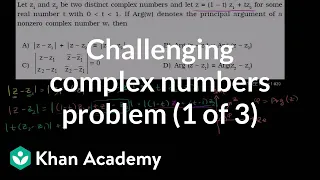 IIT JEE complex numbers (part 1) | Imaginary and complex numbers | Precalculus | Khan Academy