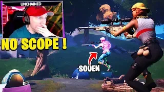 🔥DÉFI : Faire TOP 1 SEULEMENT AVEC UN SNIPER ! (ft. Souen) | Fortnite chapitre 2