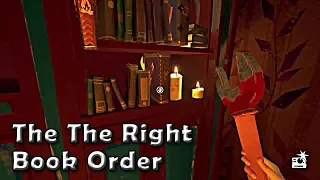 What's the right BOOK Order in the Museum - HELLO NEIGHBOR 2