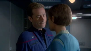 Commander T'Pol Kiss Commander Tucker