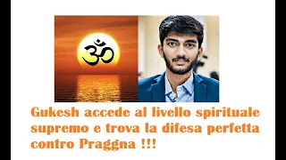 Gukesh giunge all' ultimo stadio della meditazione e fa impazzire Praggna con una difesa spirituale.