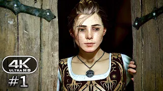 A Plague Tale Innocence Gameplay Walkthrough Part 1 - PC 4K 60FPS No Commentary