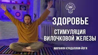 Бесплатный марафон Кундалини-йоги «Счастье». День 2. Здоровье. Стимуляция вилочковой железы.