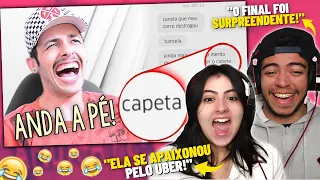 (CARACOL RAIVOSO) AS INACREDITÁVEIS CONVERSAS DO UBER! | REACT