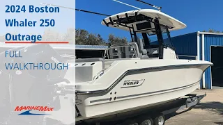 Brand New 2024 Boston Whaler 250 Outrage | MarineMax Cocoa