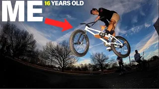 Reacting to 16 Year Old Me Riding BMX Street (I used to be good, lol)