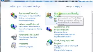 Windows 7, How-To Create a New Standard User and Administrator account