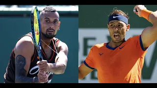 Rafael Nadal vs Nick Kyrgios Highlights | Indian Wells 2022 Match Prediction | Hard Court Level View