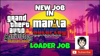 (NEW) Loader Job in MANILA ROLEPLAY | PH SERVER