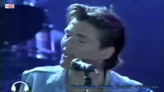 a-ha live - Dark is Night for All  (HD) - World Music Awards 12-05-1993 *** Live Overdub ****