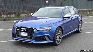 Audi RS6 C7 Performance in Action - Launches, Accelerations, OnBoard, Exhaust Sound!