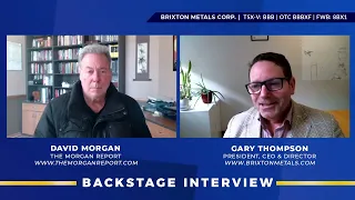 David Morgan talks to Gary Thompson of Brixton Metals after the March 2022 Metals Investor Forum