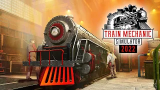 Train Mechanic Simulator 2022 - Announcement Trailer