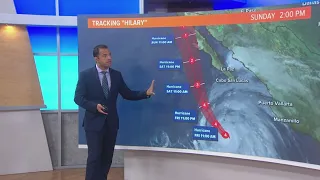 Tracking Hilary: storm strengthens to Category 4 Hurricane, San Diego braces for tropical storm-forc