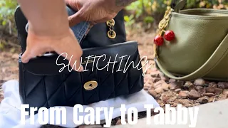 WHAT FITS IN THE COACH QUILTED TABBY 26 ? | Moving in