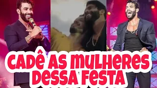 Fã invade palco de Gusttavo Lima  durante show em Floripa