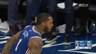 Final Minutes, New York Knicks vs Philadelphia 76ers, 11/20/19 | Smart Highlights