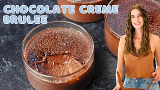How to Make Chocolate Creme Brulee!