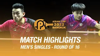 Wong Chun Ting vs Lin Yun-Ju | MS | 2022 ITTF-ATTU Asian Cup (R16)