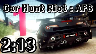 【Asphalt9】Car hunt riot - Arash AF8(2:13.xxx)