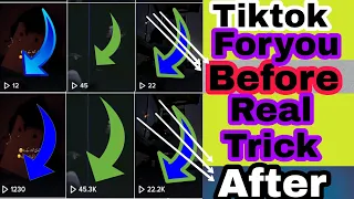 TikTok Foryou Real Trick With Proof|TikTok Viral Trick With Proof|TikTok Foryou Setting|