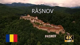 Râșnov, Transylvania, Romania - 4K DJI Air2S Drone Footage